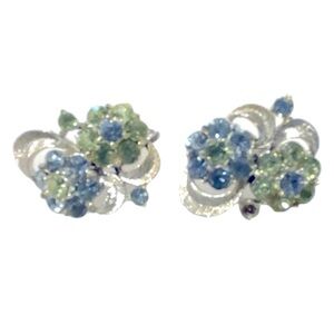 Vintage signed Coro clip earrings